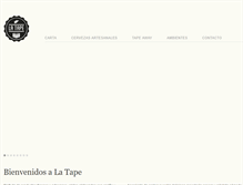 Tablet Screenshot of latape.com